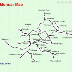 Munnar Travel map
